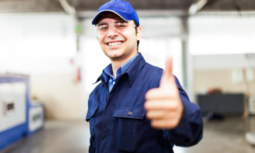 a professional HVAC tech