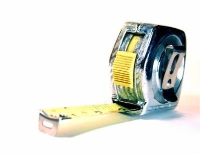 a measuring tape