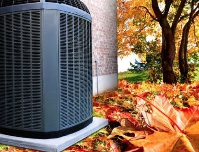 Leaves Around the Outdoor Unit