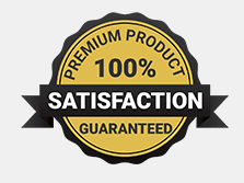 Premium Product 100% Satisfaction Guaranteed Badge